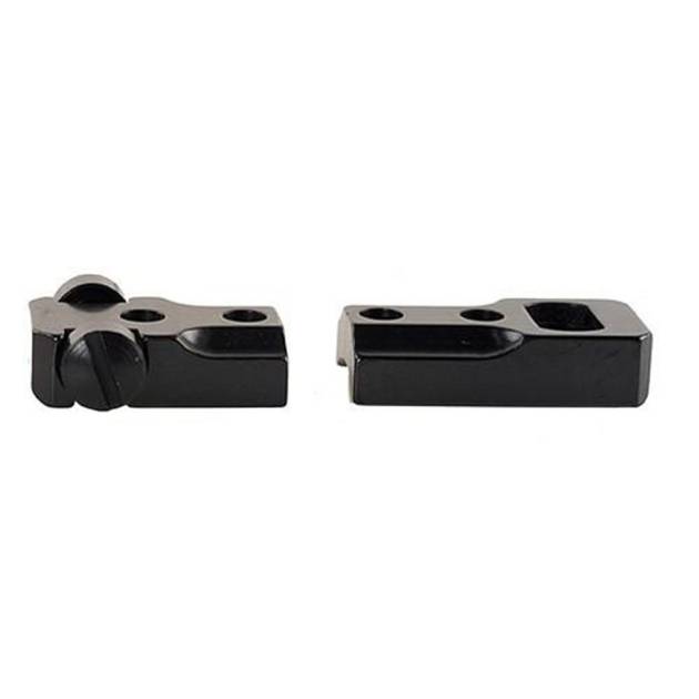 Leupold Standard Steel Base Windage Adj Screws Remington 541/Browning T-Bolt/Knight Gloss Black 2-pieces