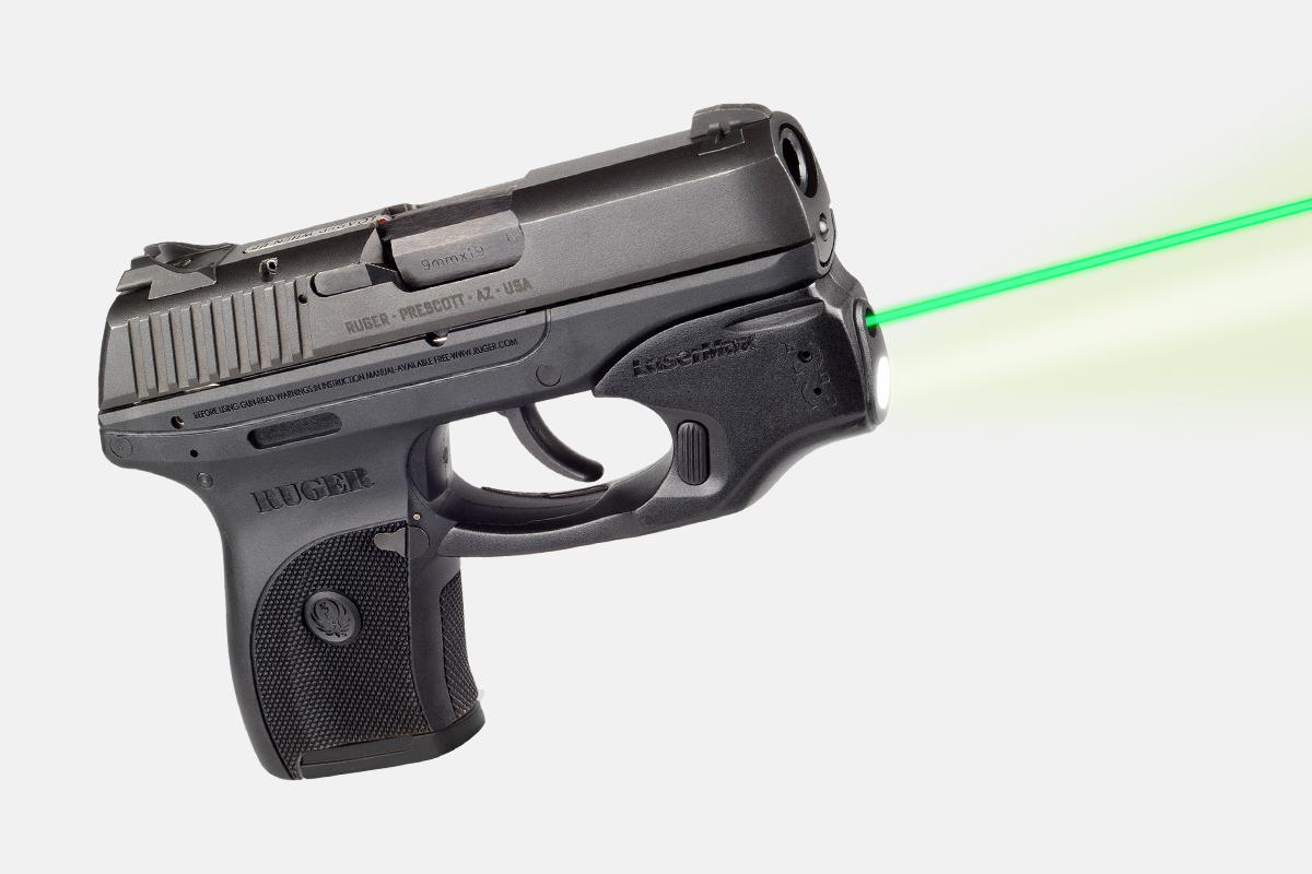 LaserMax Green Ruger GripSense Laser for LC9 LC9S LC380 EC9S