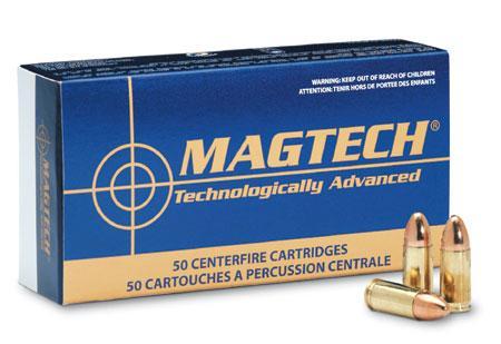 Magtech 357 Mag #357A, 158 Gr, Semi Jacketed Soft Point Flat, 50 Rds