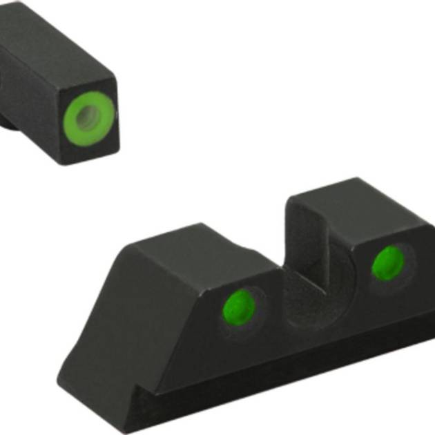 Meprolight ML41231 Hyper-Bright Green Ring Front/Green Rear Sights for Kimber DASA Revolvers