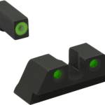 Meprolight ML41545 Hyper-Bright Green Ring Front/Green Rear Sights for H&K VP9/SFP9