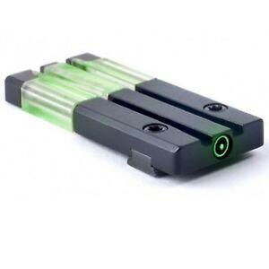 Meprolight Fiber-Tritium Bullseye Green Rear Sight for S&W M&P Shield Shield Plus and 2.0 (excludes Shield EZ)