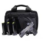 Rost Martin RM1S Comp Handgun Bundle 9mm Luger 15(4)rd Magazines 3.6" Barrel Black Red Dot Pistol