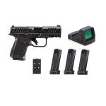 Rost Martin RM1S Handgun 9mm Luger 10(4)rd Magazines 3.6" Barrel Black Black Red Dot Pistol Case CA Compliant