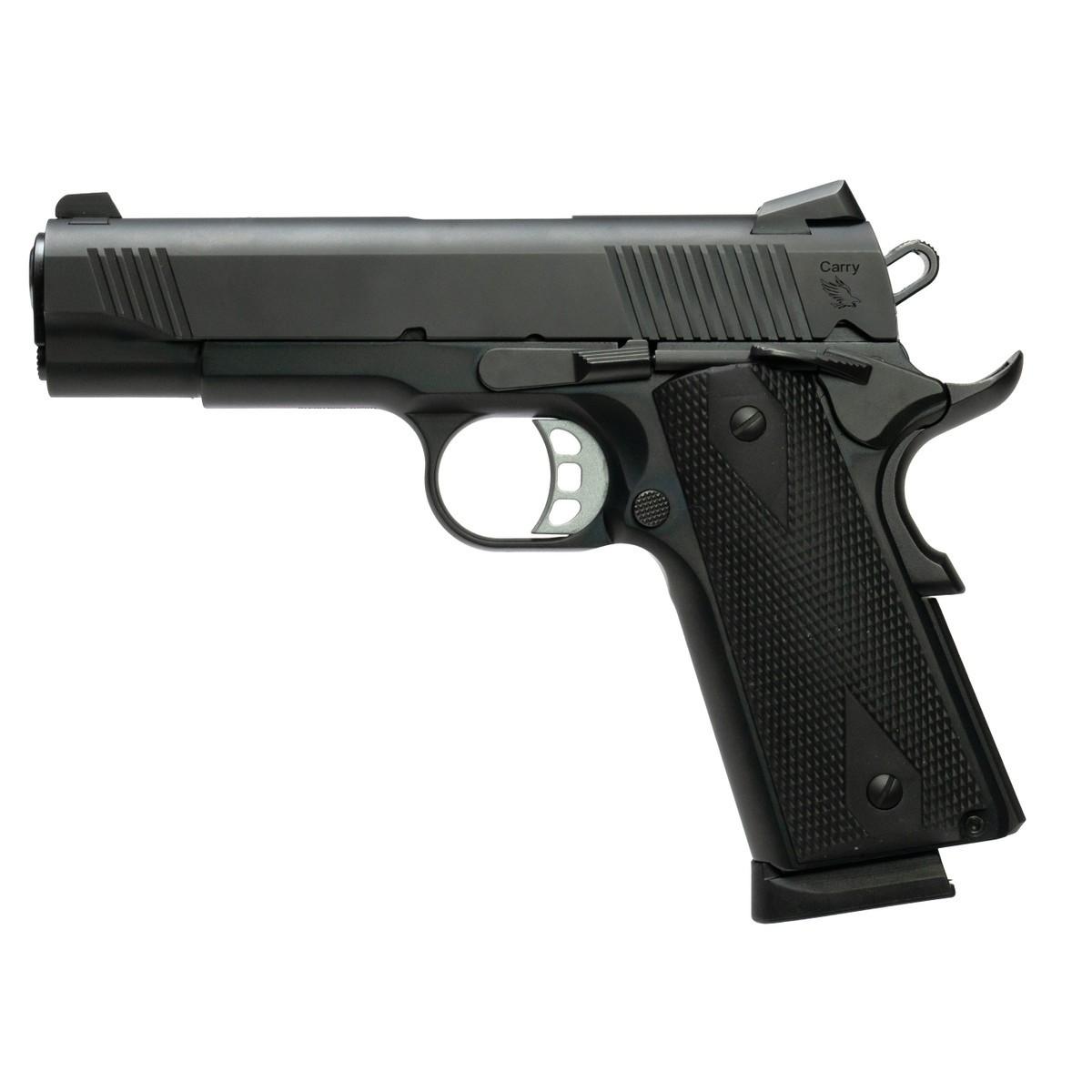 Tisas 1911 Carry B45R Handgun .45 Auto 8rd Magazine(2) 4.25'' Barrel Cerakote Black