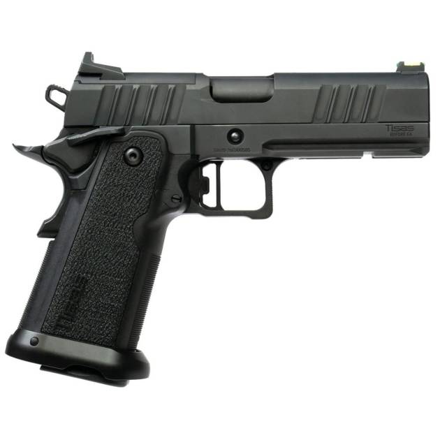 Tisas Carry 9 Handgun 9mm Luger 17rd Magazines(2) 4.25'' Bull Barrel  Double Stack Full Frame QPQ Finish