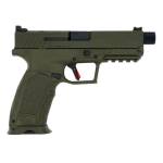 Tisas PX-9 Gen 3 Duty-TH Handgun 9mm Luger 18 & 20rd Magazines 4.69" Barrel OD Green