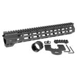 Midwest Industries Combat Rail Free Float Handguard 12.625" M-LOK Black