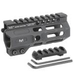 Midwest Industries One Piece Combat Rail Free Float Handguard 4.5" M-LOK