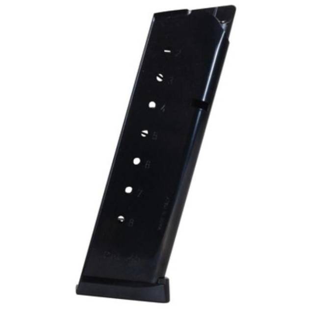 Mec-Gar 1911 Magazine .45 ACP HT Flush Fit Blued Steel 8/rd