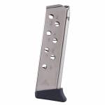 Mec-Gar Walther PP & PPK/S Handgun Magazine Nickel with Finger Rest Floorplate .32 ACP 8/rd