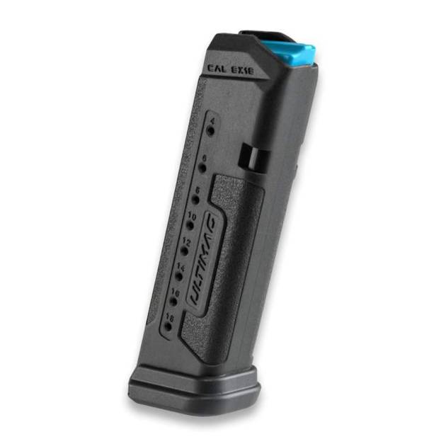 FAB Defense Ultimag 17 Handgun Magazine Black for Glock 17 9mm Luger 18/rd
