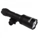 Nightstick Rechargeable Full-Size Long Gun Light Kit w/Std & Offset Picatinny Mount