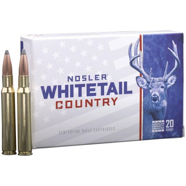 Nosler Whitetail Country Rifle Ammunition 6.5  Creedmoor 140gr SP 2650 fps 20/ct