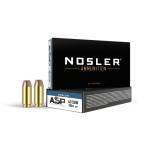 Nosler ASP Handgun Ammunition .40 S&W 180 gr JHP 1005 fps 50/ct