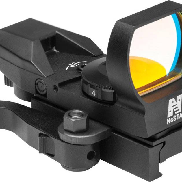 NcStar Green Four Reticle Reflex - QR Mount - Black
