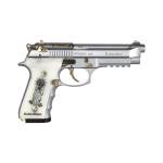 Girsan Regard MC Liberador Handgun 9mm Luger 18rd Magazine 4.9" Barrel Stainless with Santa Muerte Grips