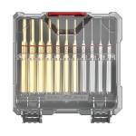Real Avid Accu-Punch 11-Piece Standard Brass & Steel Pin Punch Set