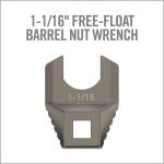 Real Avid Master-Fit 1-1/16'' Free-Float Barrel Nut Wrench