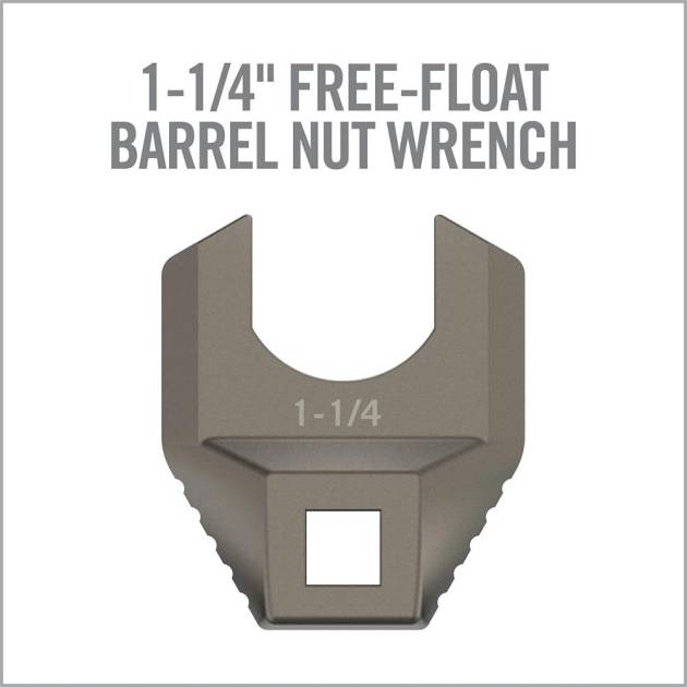 Real Avid Master-Fit 1-1/4'' Free-Float Barrel Nut Wrench