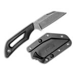 Outdoor Edge Pivot Fixed Knife 2-3/5" Wharncliffe Blade Black