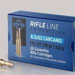 PPU Rifle Ammunition 6.5mm x 52 Carcano 139 gr FMJ-BT 2525 fps 20/ct