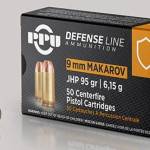 PRIVI 9x18 Makarov JHP 95Gr 50Rds Ammo