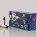 PPU Prvi Partizan .32 S&W Long Ammo | 98 Grain | Lead Round Nose (LRN) | 787 FPS | 50 Rounds | #PPH32SW