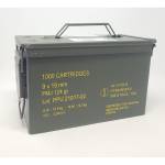 PPU Rangemaster Ammunition 9mm Luger 124gr FMJ 1263 fps 1000/ct (Metal Can)