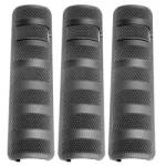 Troy Industries Troy Rail Cover 6.2 - Black 3/ct