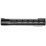 Troy Battlerail X-Series Low Profile Ultra-Light M-LOK BattleRail Handguard 15.125" Black