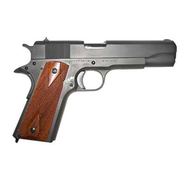 Cimarron WWI A1 1911 Handgun .45 ACP 8rd Magazine 5" Barrel Wood Grips