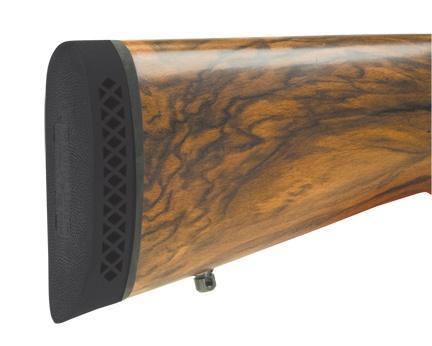 Pachmayr Deluxe Recoil Pad - Medium 5.40" L x 1.95" W x 1.10" T Black/Black Line Base