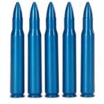 A-Zoom Aluminum Snap Caps .30-06 Blue 5/pk