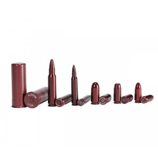 A-Zoom Metal Snap Caps Variety Pack Military/LE 2 each 9mm .40 .45 .223 .308 12GA