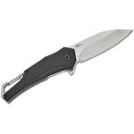 Smith & Wesson Oasis Carabiner Folding Knife 3" Drop Point Blade Black
