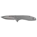 Smith & Wesson KT Executive Platinum Folding Knife 3" Drop Point Blade Silver Box
