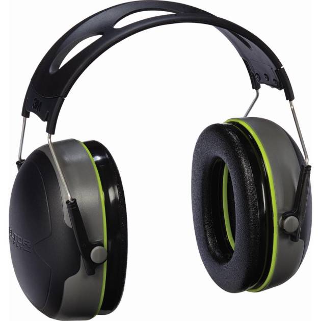 Peltor Sport Bull's Eye Hearing Protector Passive Ear Muffs 27dB Black Grey