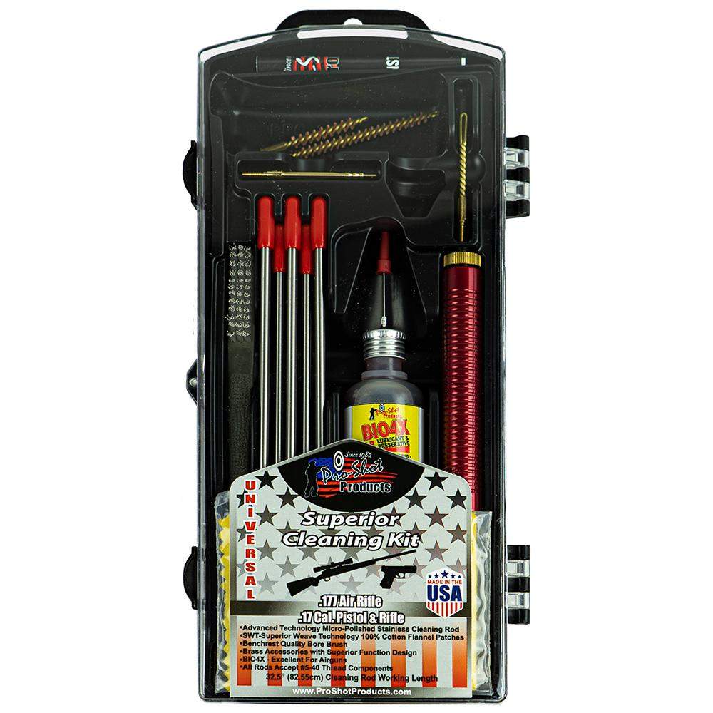 Pro-Shot .177 Air Rifle/Pistol and .17 Cal. Multi Section Rod Cleaning Kit