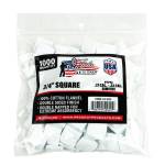 Pro-Shot 3/4" Square 100% Cotton Patches 1000/ct