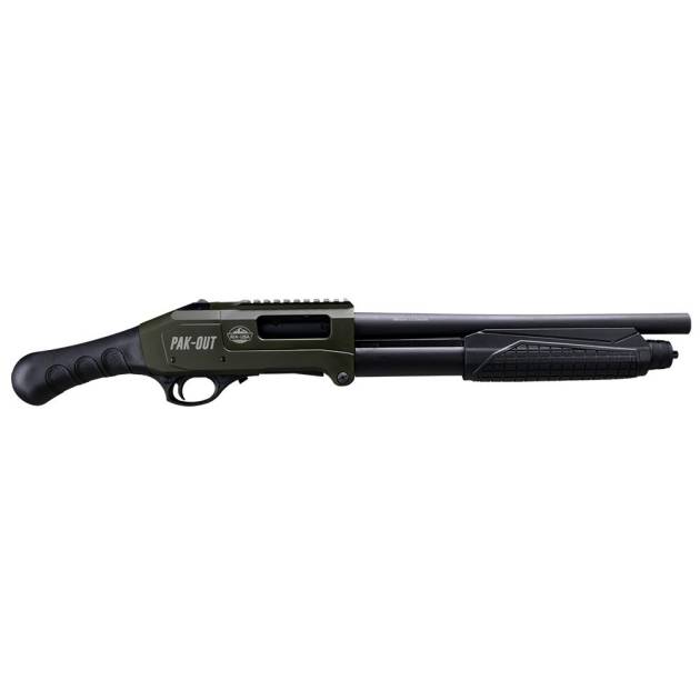 Rock Island Armory Pak Out Short Shotgun 12 ga 3" Chamber 4rd Magazine 14.25" Barrel OD Green Black