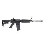 DPMS DPM4-FSB M4 AR-15 Rifle 5.56mm 30rd(1) 16" Threaded Barrel Magpul MBUS Rear Sight Black M4 Stock