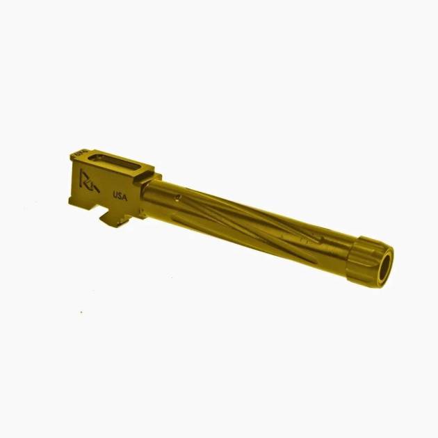 Rival Arms V1 Gold Threaded Barrel for Glock Model 17 Gen5