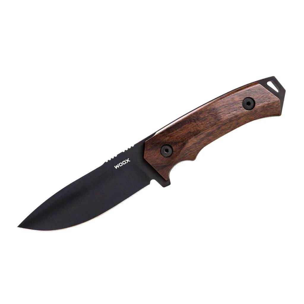 WOOX Rock 62 Fixed Blade Knife 4/1/4" Drop Point Blade Walnut