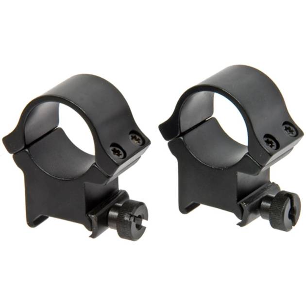 Redfield 4-Hole Aluminum Scope Rings 1" X-High Matte
