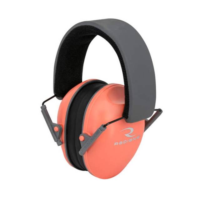 Radians Lowset Passive Ear Muff 21dB Coral/Charcoal