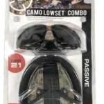 Radians Combo Set -Lowset Camo EM with Outback Smoke Clear Glass