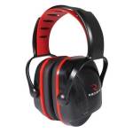 Radians X-Caliber 22 Youth Passive Ear Muffs 22dB Red Black