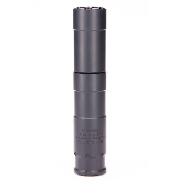 Rugged Oculus22 ADAPT Modular Direct Thread Suppressor .22LR Black