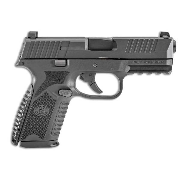 FN 509 Midsize Handgun 9mm Luger 15rd Magazines (2) 4" Barrel Black NMS